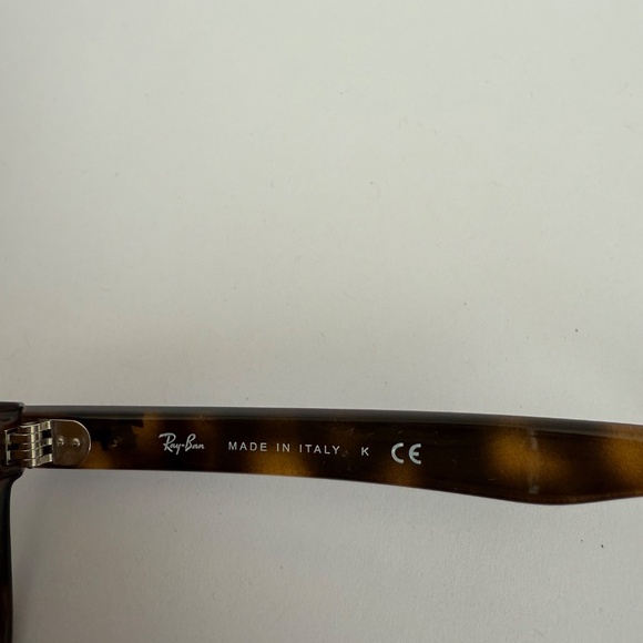 Ray-Ban Boyfriend Sunglasses in Tortoise with Brown Gradient Lense - Picture 6 of 7